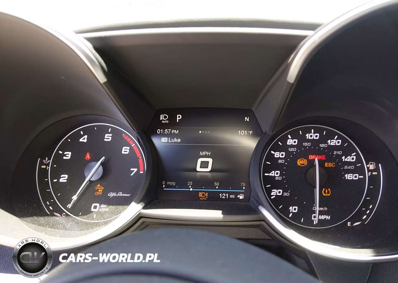 2019 Alfa Romeo Giulia Ti Sport Rwd VIN:ZARFAMBN9K7603732 - 7