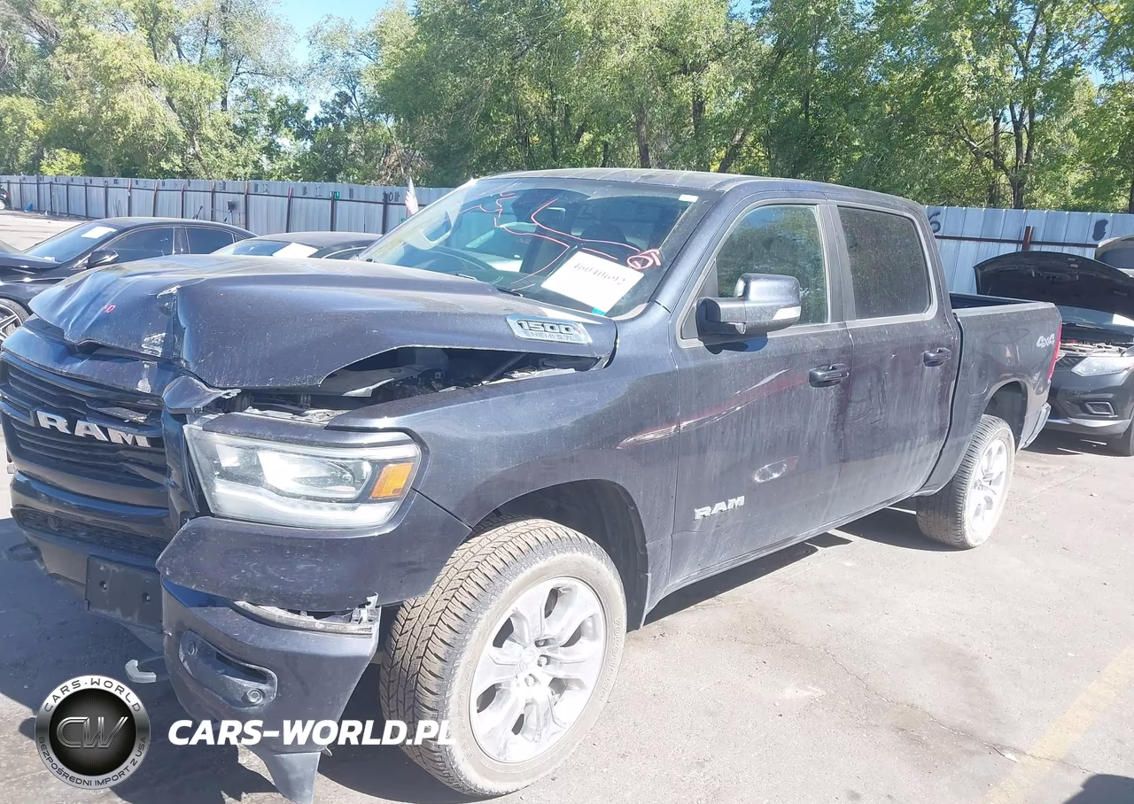 2019 Ram 1500 Big Horn-Lone Star 4X4 5'7 Box VIN:1C6SRFFT2KN782916 - 2