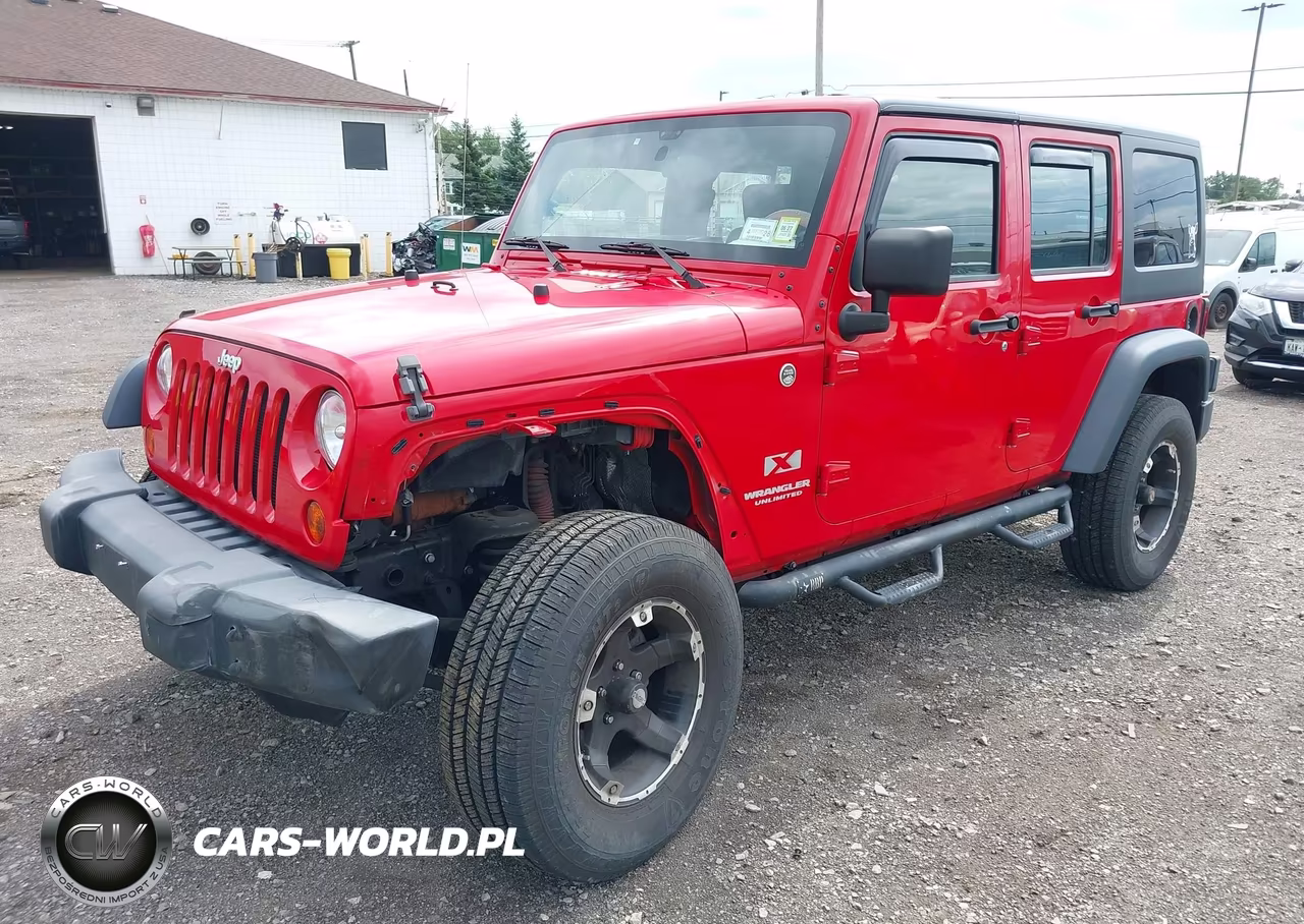 2009 Jeep Wrangler Unlimited X VIN:1J4GA39199L744856 - 2