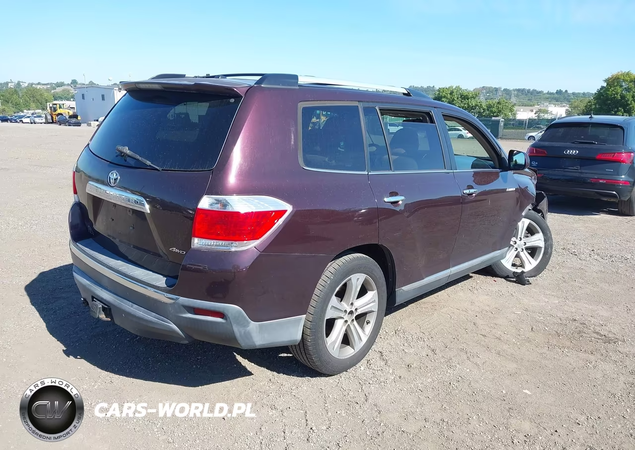 2012 Toyota Highlander Limited V6 VIN:5TDDK3EHXCS096474 - 4