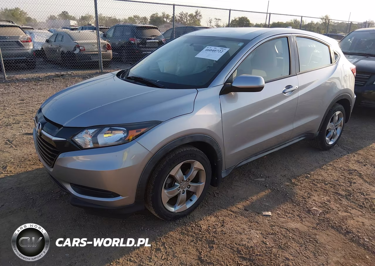 2018 Honda Hr-V Lx VIN:3CZRU5H31JM720195 - 2