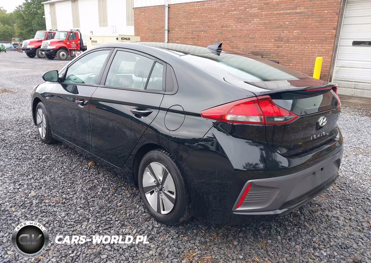 2020 Hyundai Ioniq Hybrid Blue VIN:KMHC65LC9LU232569 - 3
