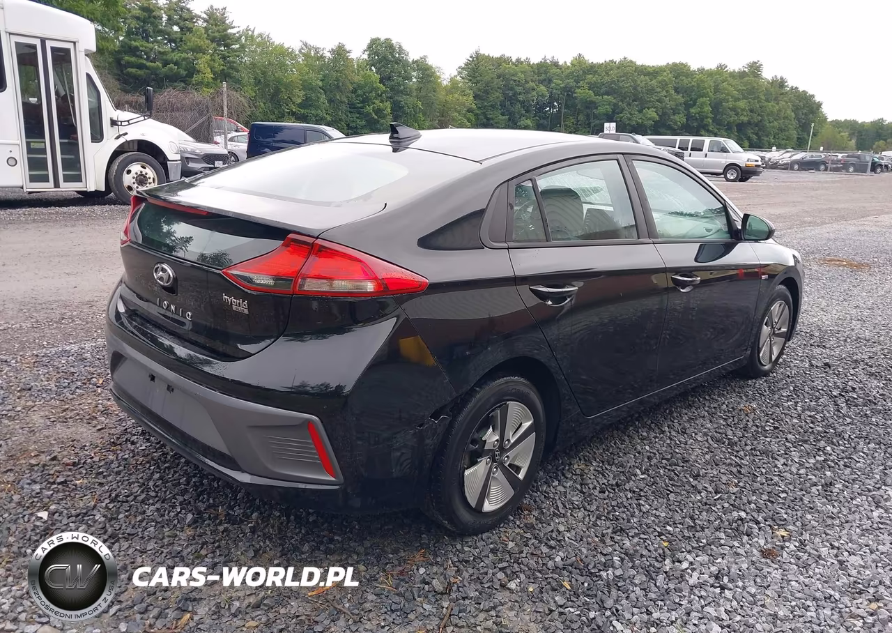 2020 Hyundai Ioniq Hybrid Blue VIN:KMHC65LC9LU232569 - 4