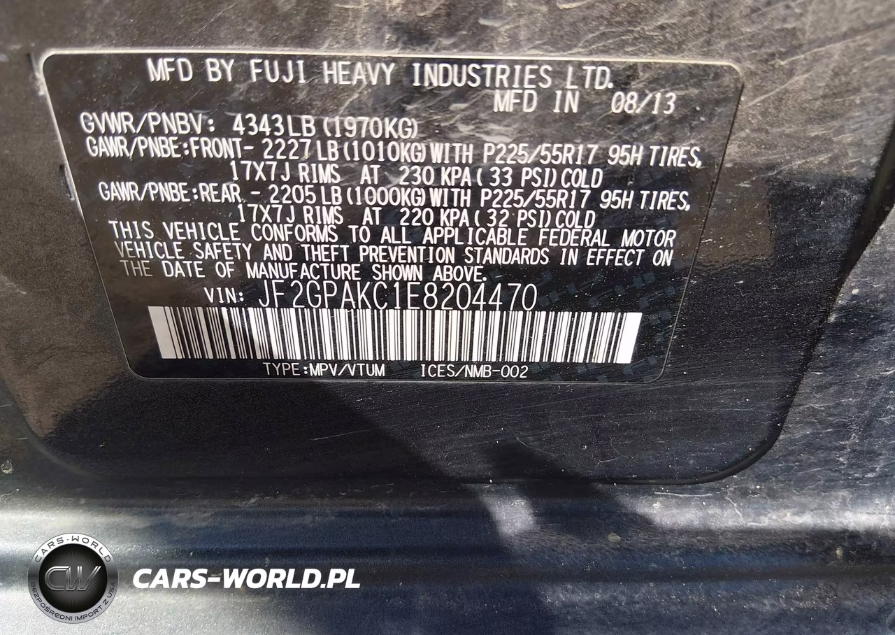 2014 Subaru Xv Crosstrek 2.0I Limited VIN:JF2GPAKC1E8204470 - 9