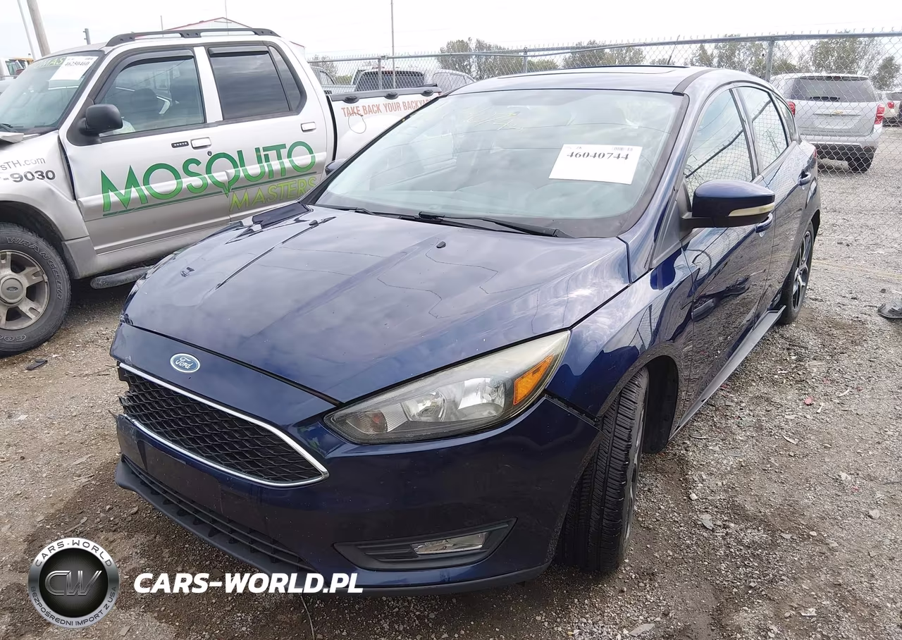 2017 Ford Focus Sel VIN:1FADP3M20HL340369 - 2