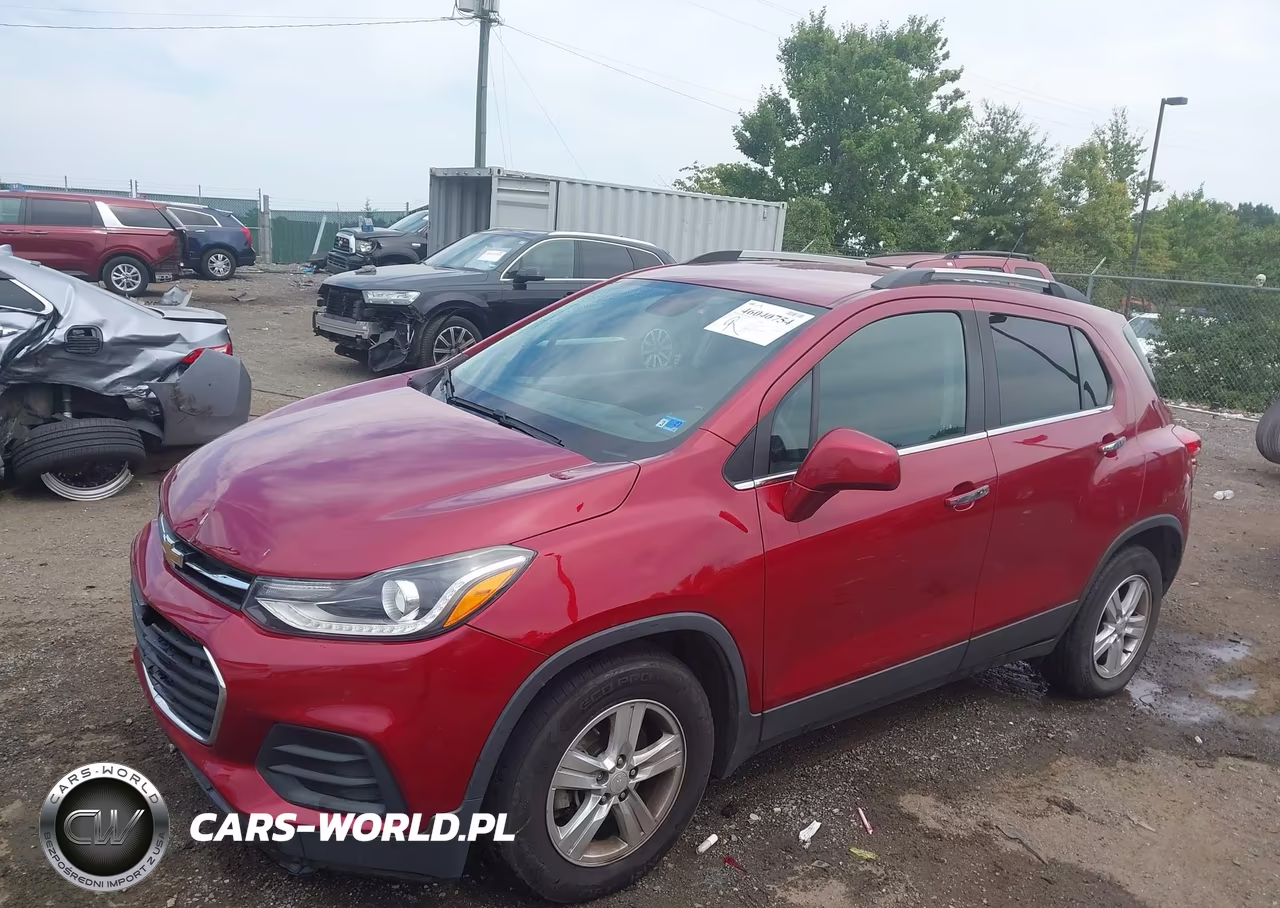 2019 Chevrolet Trax Lt VIN:3GNCJLSB5KL341952 - 2