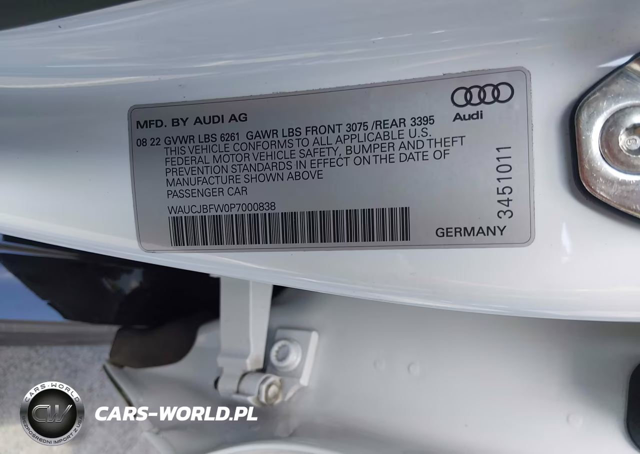 2023 Audi E-Tron Gt Premium Plus Quattro VIN:WAUCJBFW0P7000838 - 9