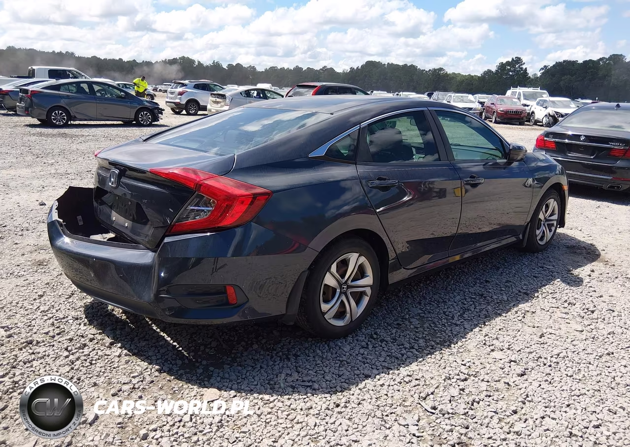 2018 Honda Civic Lx VIN:2HGFC2F53JH515105 - 4