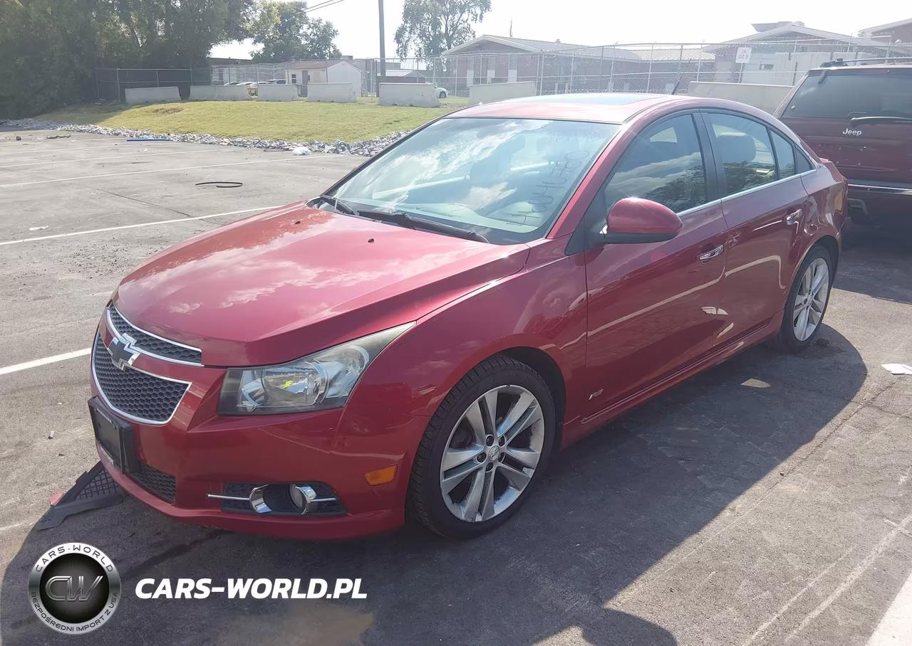 2012 Chevrolet Cruze Ltz VIN:1G1PH5SC5C7154039 - 2