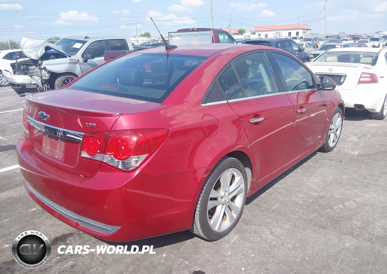 2012 Chevrolet Cruze Ltz VIN:1G1PH5SC5C7154039 - 4