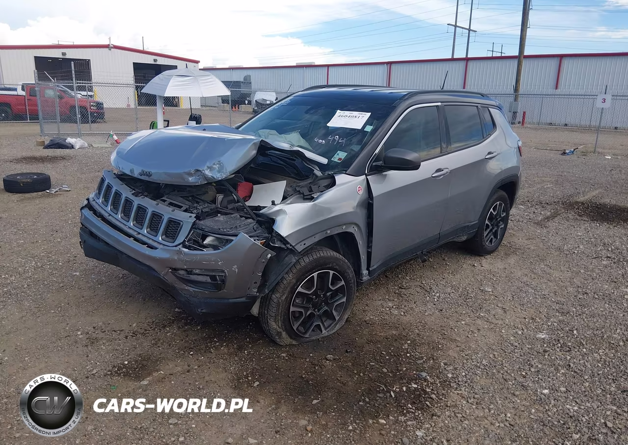 2021 Jeep Compass Trailhawk 4X4 VIN:3C4NJDDB5MT600494 - 2