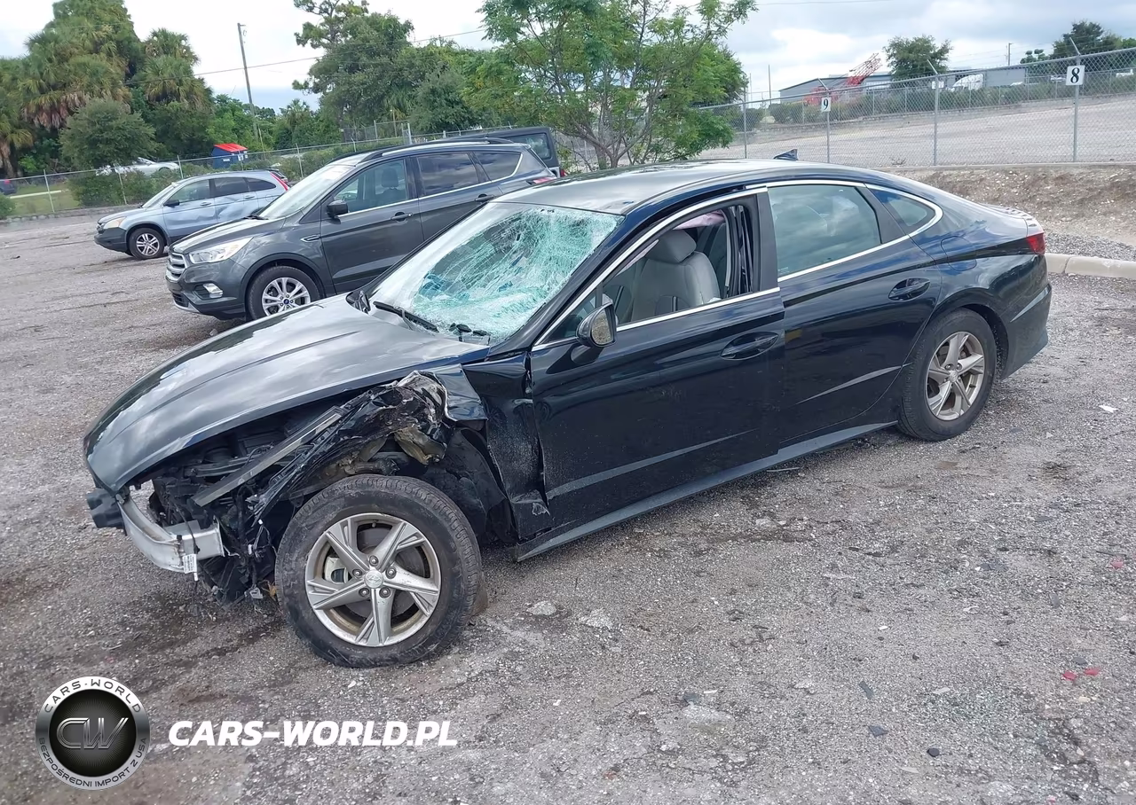 2021 Hyundai Sonata Se VIN:5NPEG4JA3MH124899 - 2