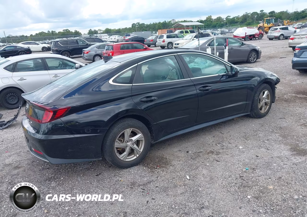 2021 Hyundai Sonata Se VIN:5NPEG4JA3MH124899 - 4