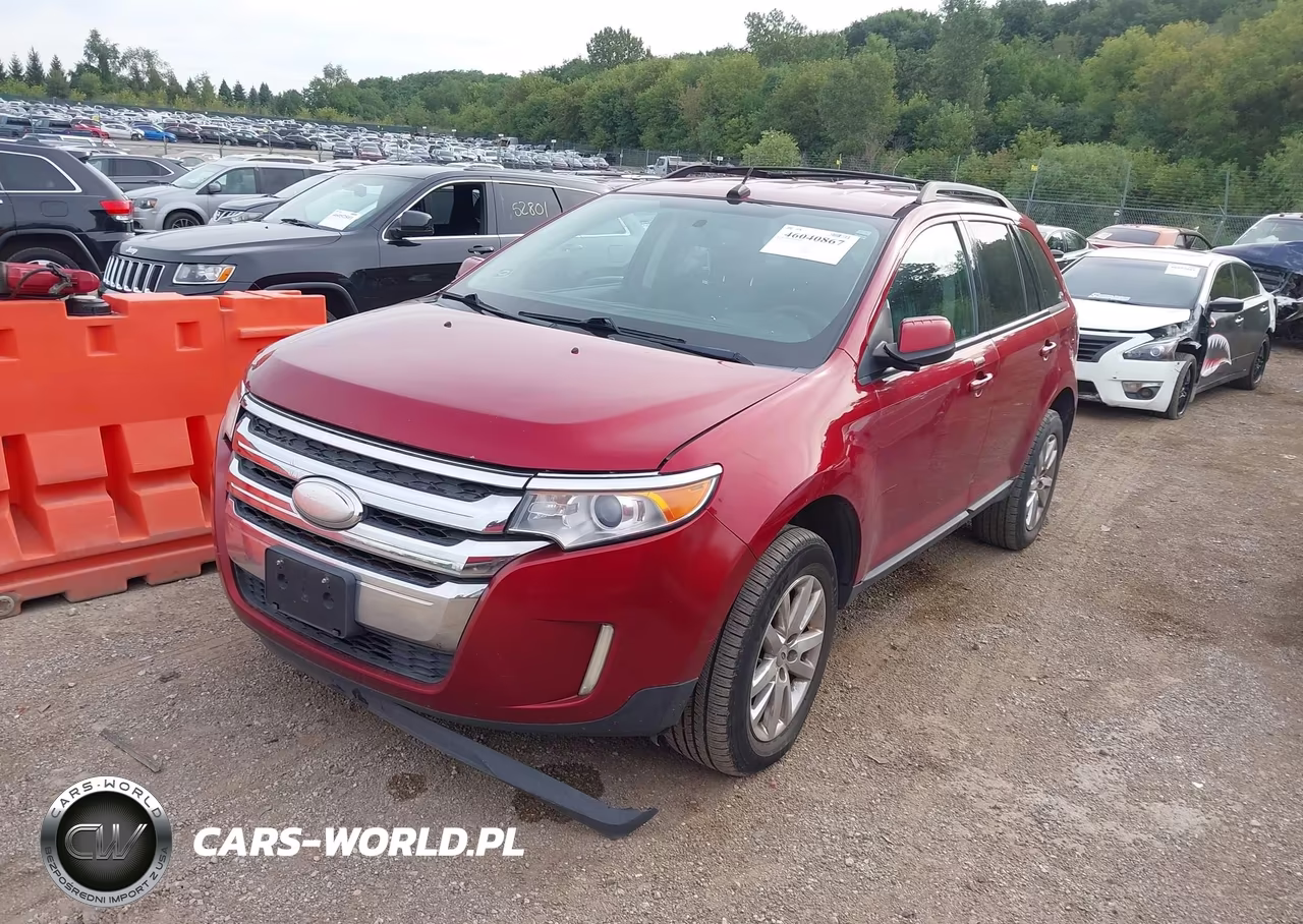 2014 Ford Edge Sel VIN:2FMDK4JCXEBA71011 - 2