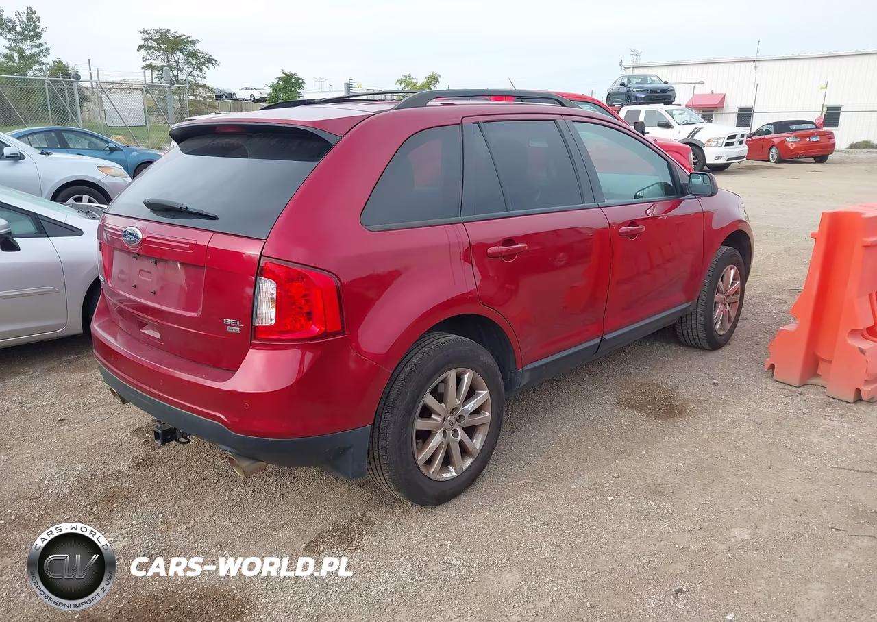 2014 Ford Edge Sel VIN:2FMDK4JCXEBA71011 - 4