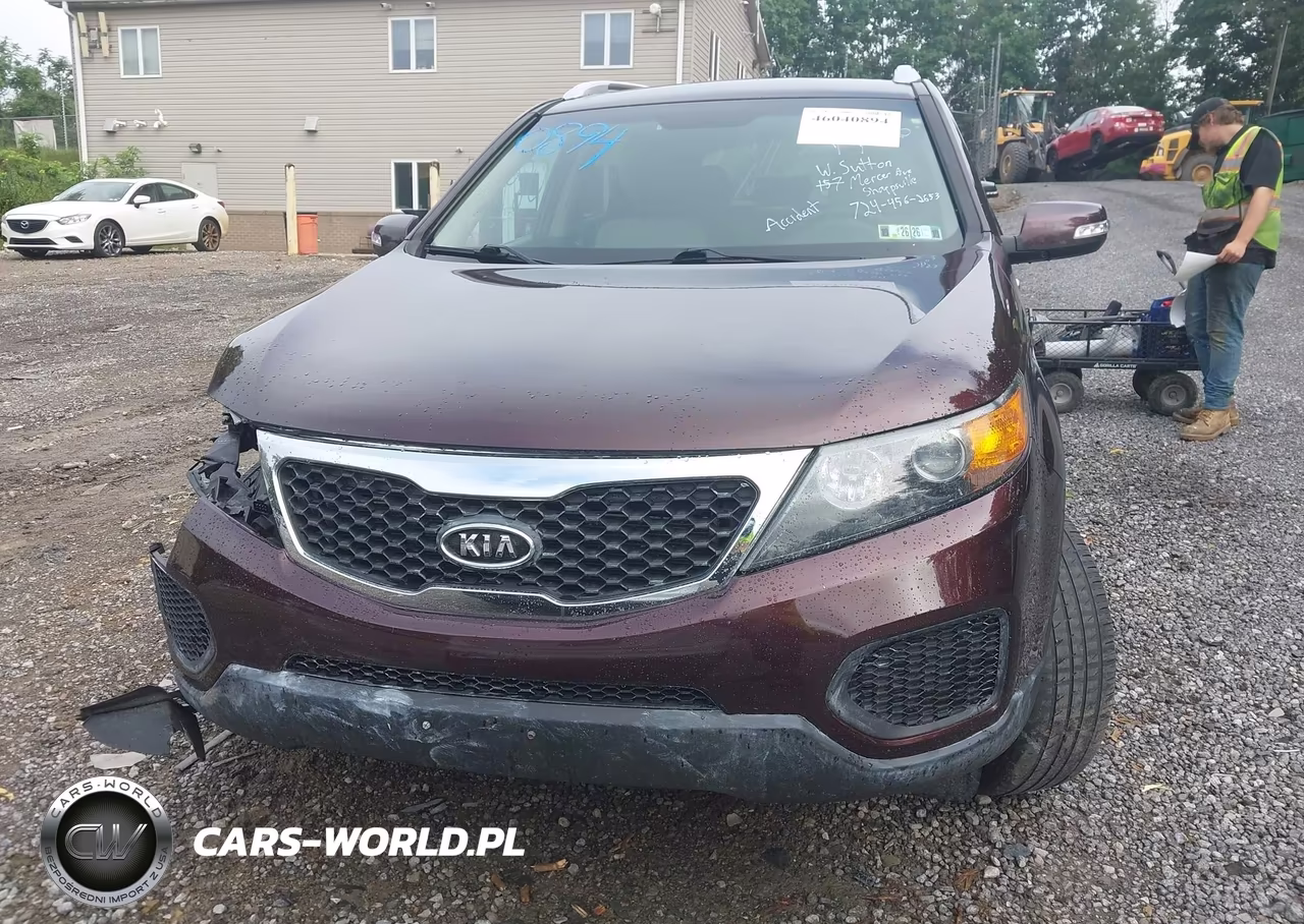 2013 Kia Sorento Lx V6 VIN:5XYKTDA20DG372607 - 12