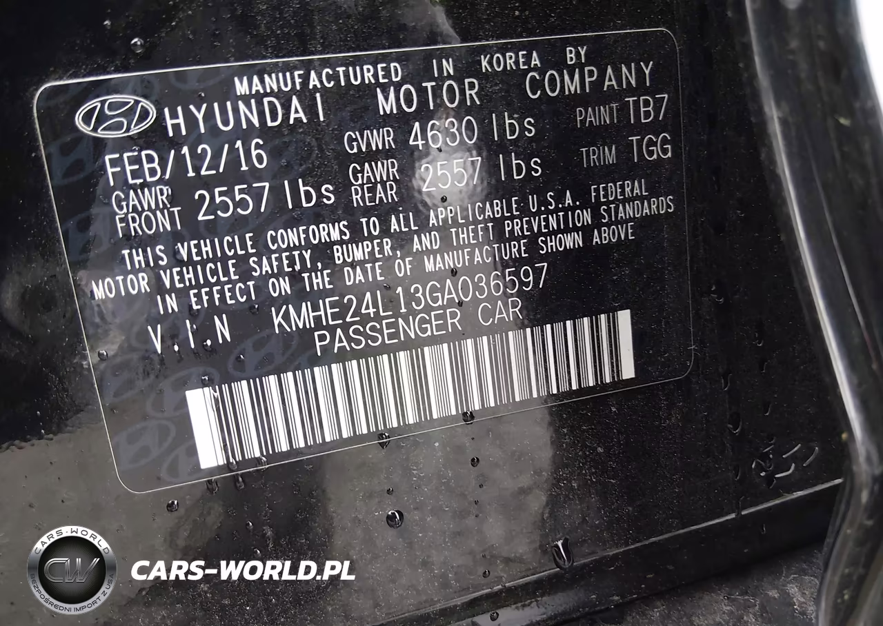 2016 Hyundai Sonata Hybrid Se VIN:KMHE24L13GA036597 - 9