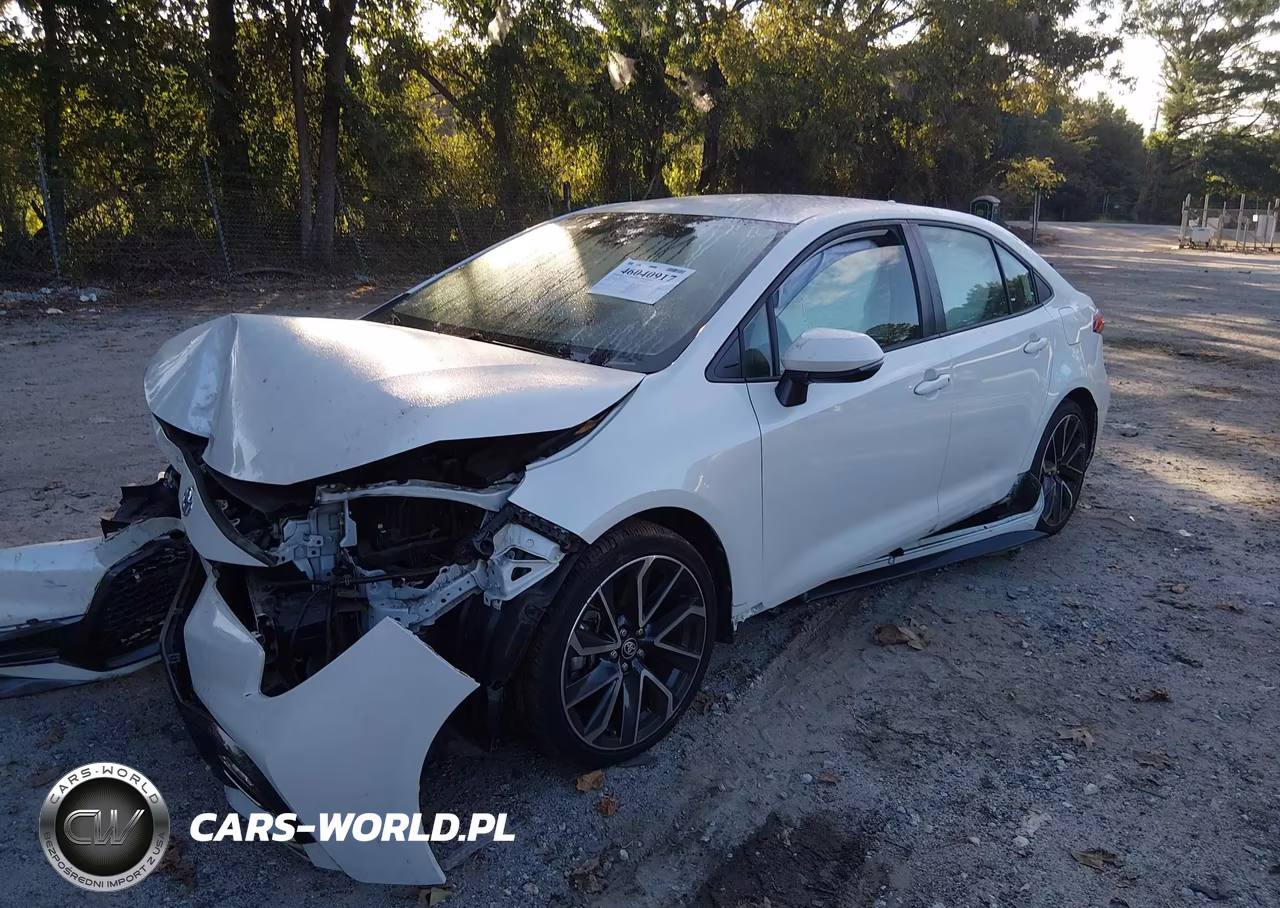 2021 Toyota Corolla Se VIN:JTDS4MCE2MJ078338 - 2