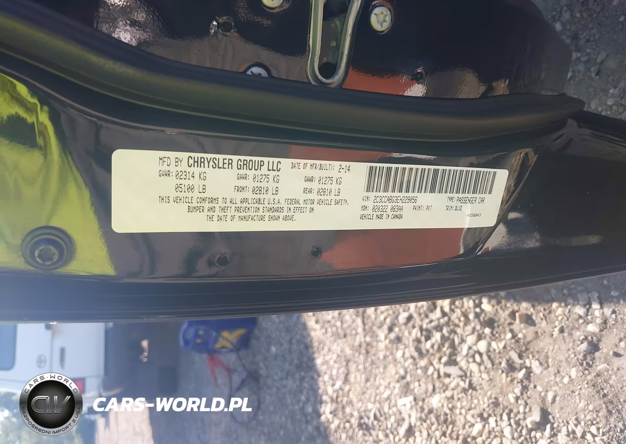 2014 Chrysler 300 300S VIN:2C3CCABG3EH229056 - 9