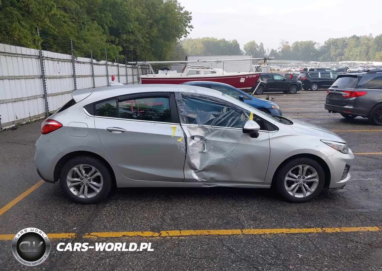 2019 Chevrolet Cruze Lt VIN:3G1BE6SM1KS536506 - 13