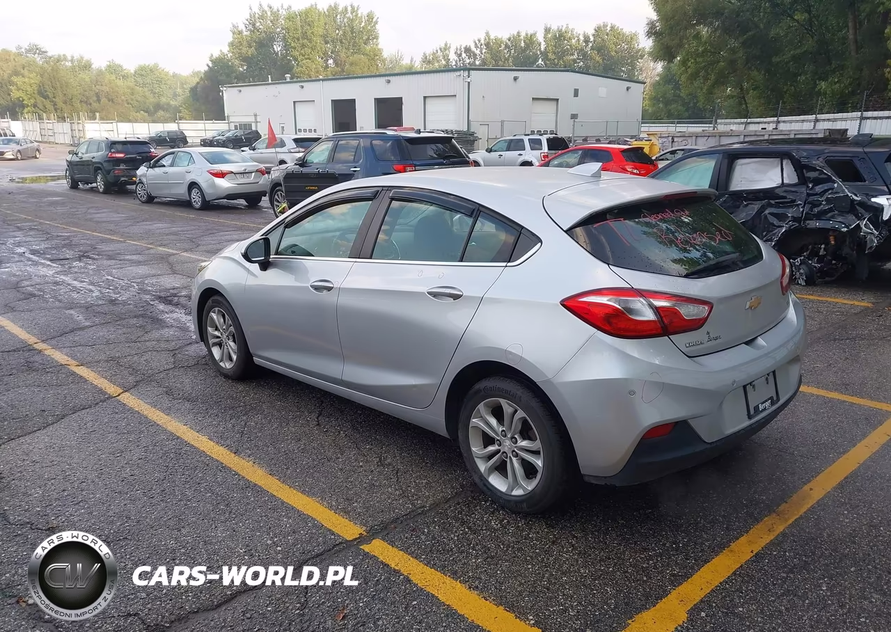 2019 Chevrolet Cruze Lt VIN:3G1BE6SM1KS536506 - 3