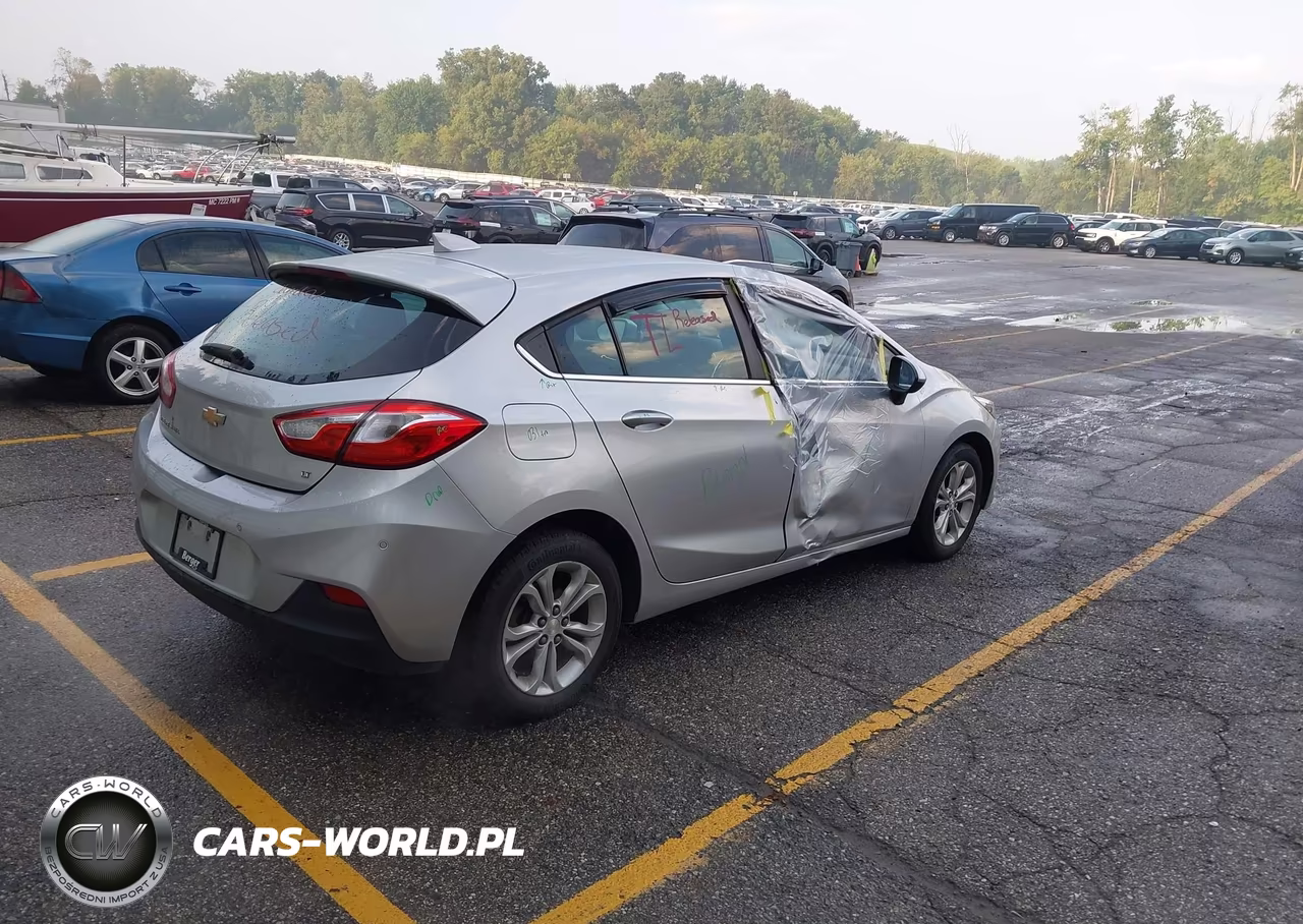 2019 Chevrolet Cruze Lt VIN:3G1BE6SM1KS536506 - 4