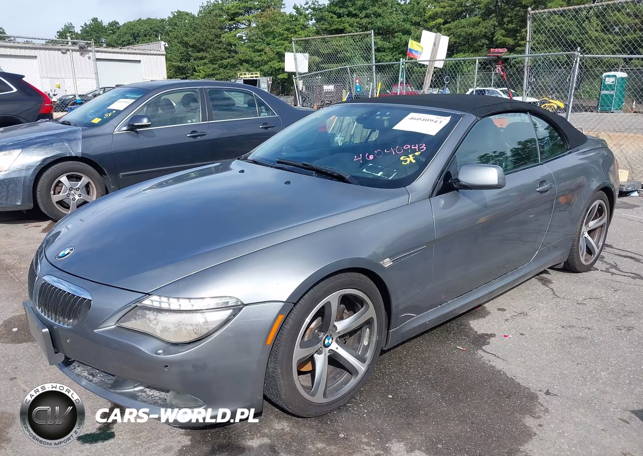 2008 BMW 650I VIN:WBAEB53508CX62420 - 2
