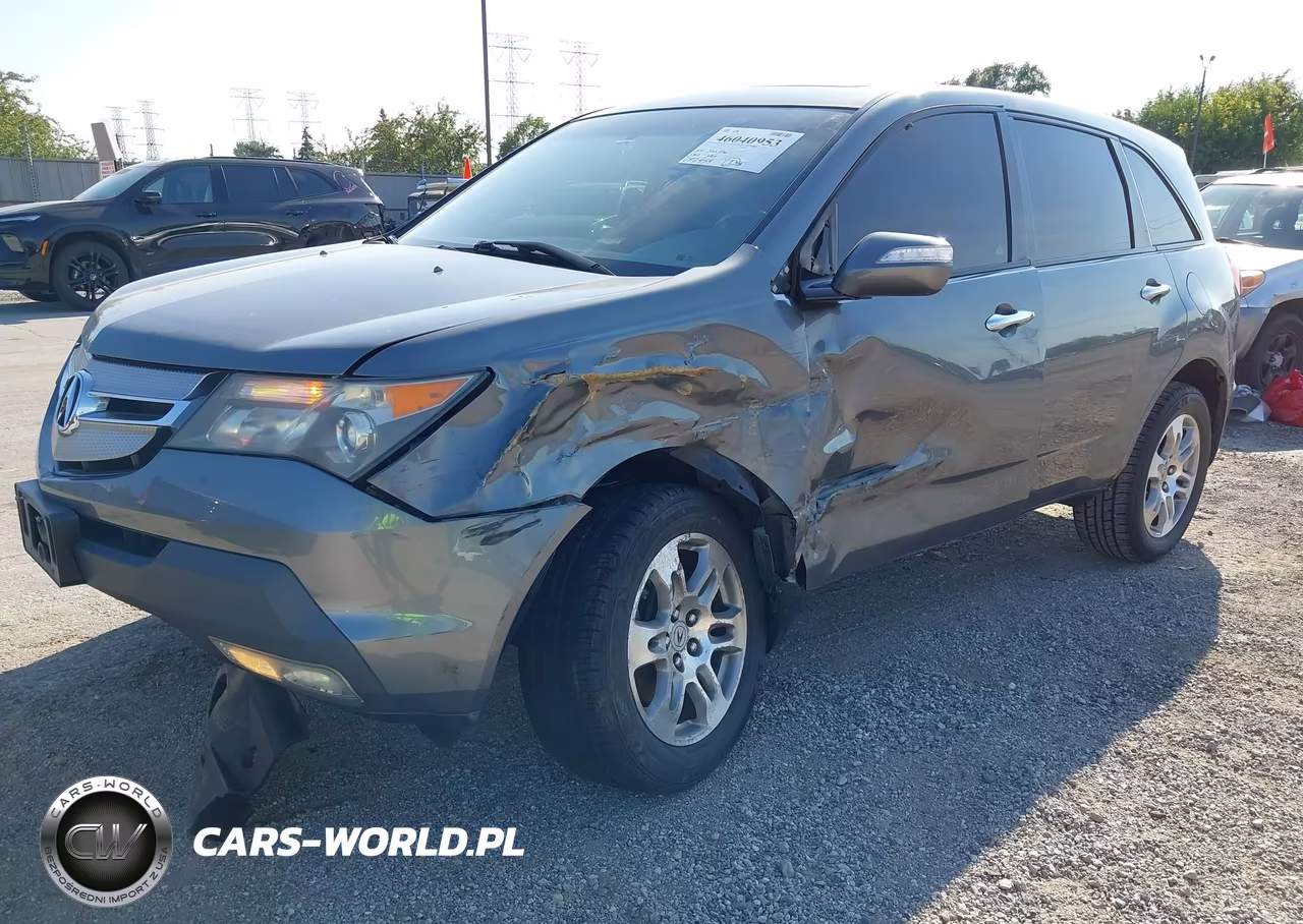 2009 Acura Mdx VIN:2HNYD28259H502188 - 2