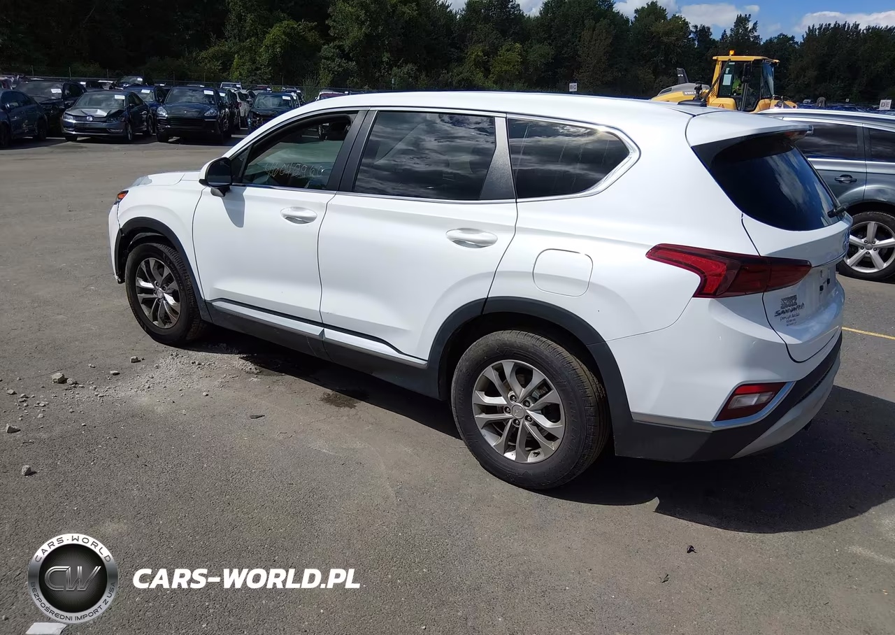 2019 Hyundai Santa Fe Se VIN:5NMS2CAD7KH102632 - 3
