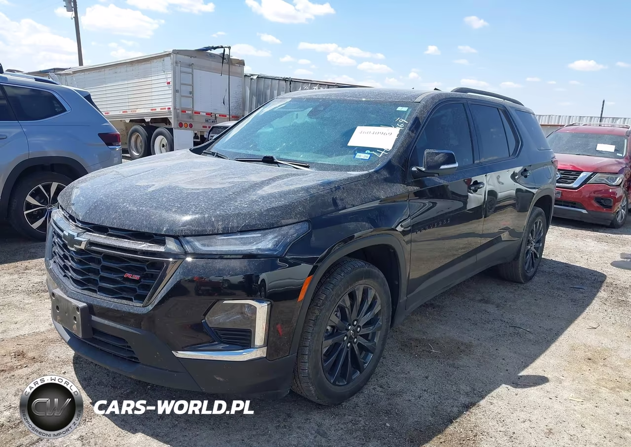 2022 Chevrolet Traverse Fwd Rs VIN:1GNERJKWXNJ186982 - 2