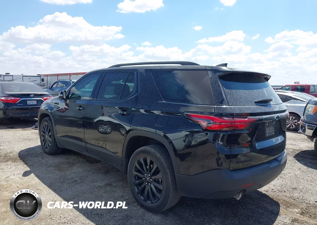2022 Chevrolet Traverse Fwd Rs VIN:1GNERJKWXNJ186982 - 3