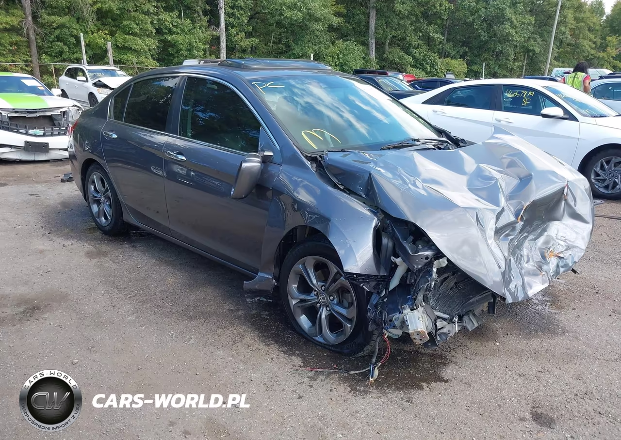 2014 Honda Accord Ex-L VIN:1HGCR2F86EA022535 - 1