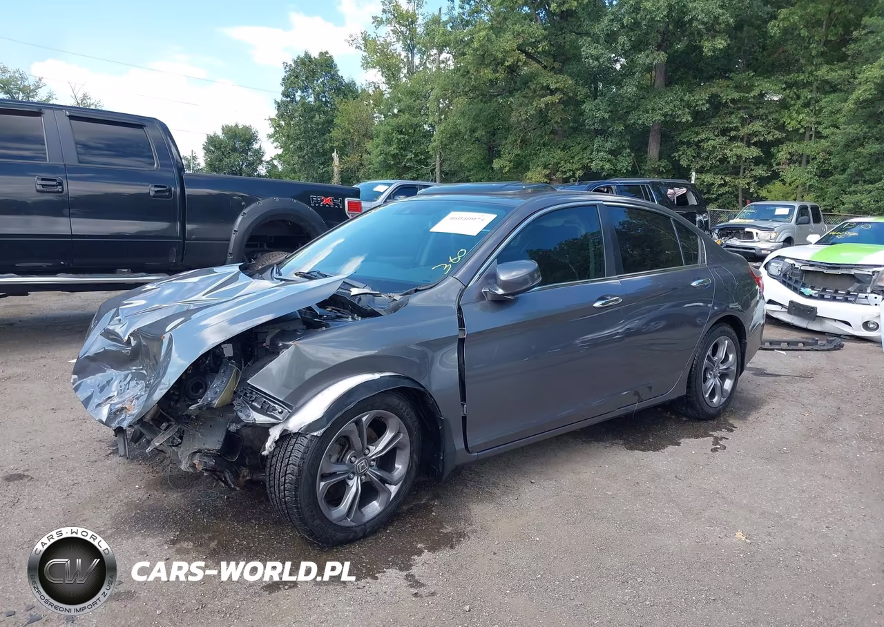2014 Honda Accord Ex-L VIN:1HGCR2F86EA022535 - 2