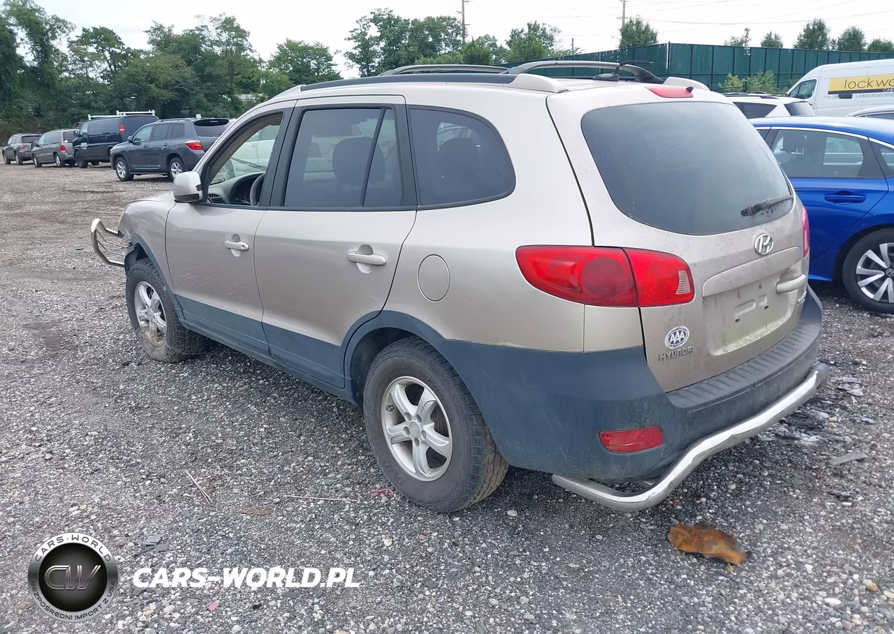 2007 Hyundai Santa Fe Gls VIN:5NMSG73D77H081651 - 3