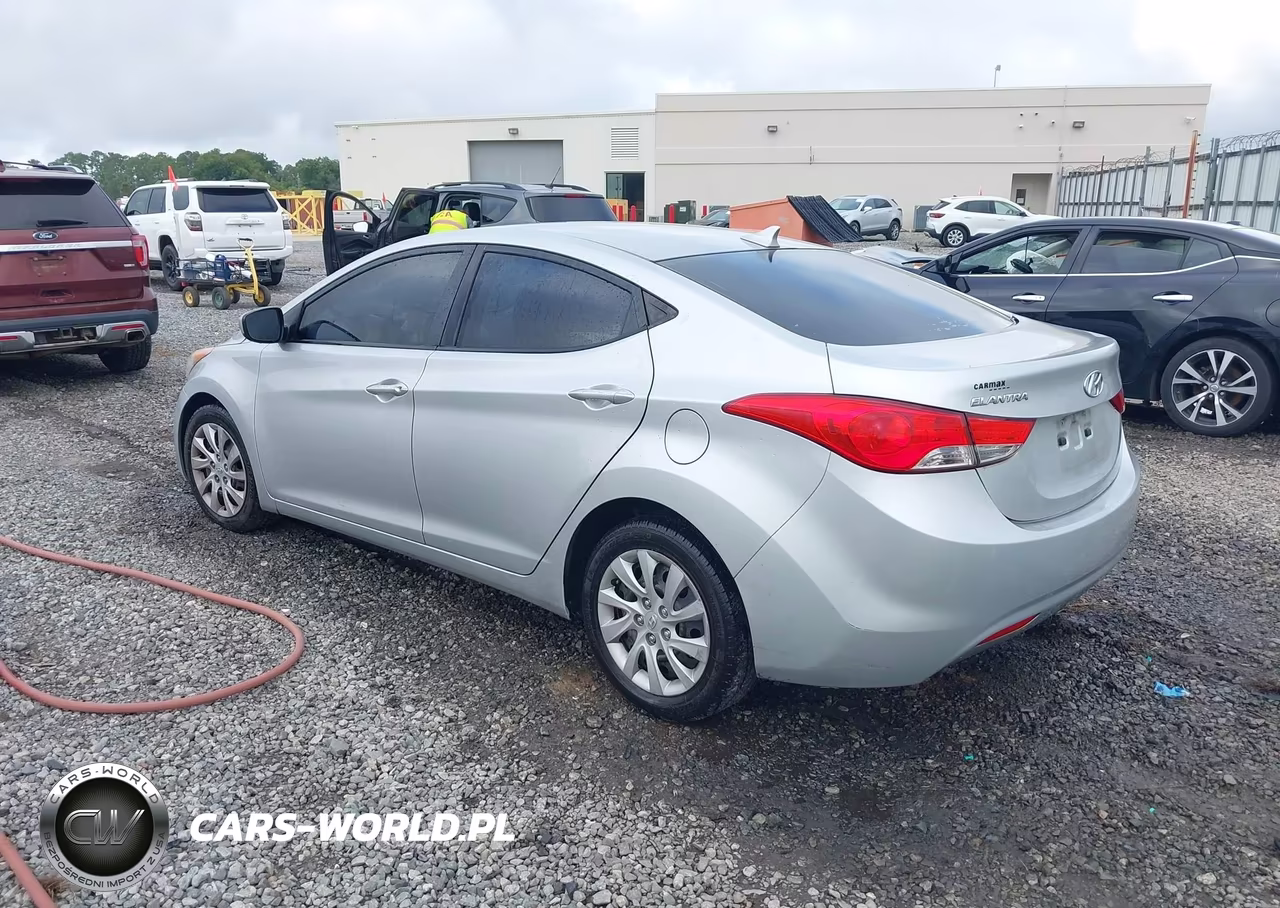 2013 Hyundai Elantra Gls VIN:5NPDH4AE3DH221533 - 3