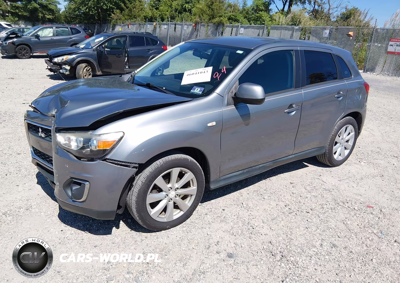 2015 Mitsubishi Outlander Sport Es VIN:4A4AR3AU2FE004214 - 2