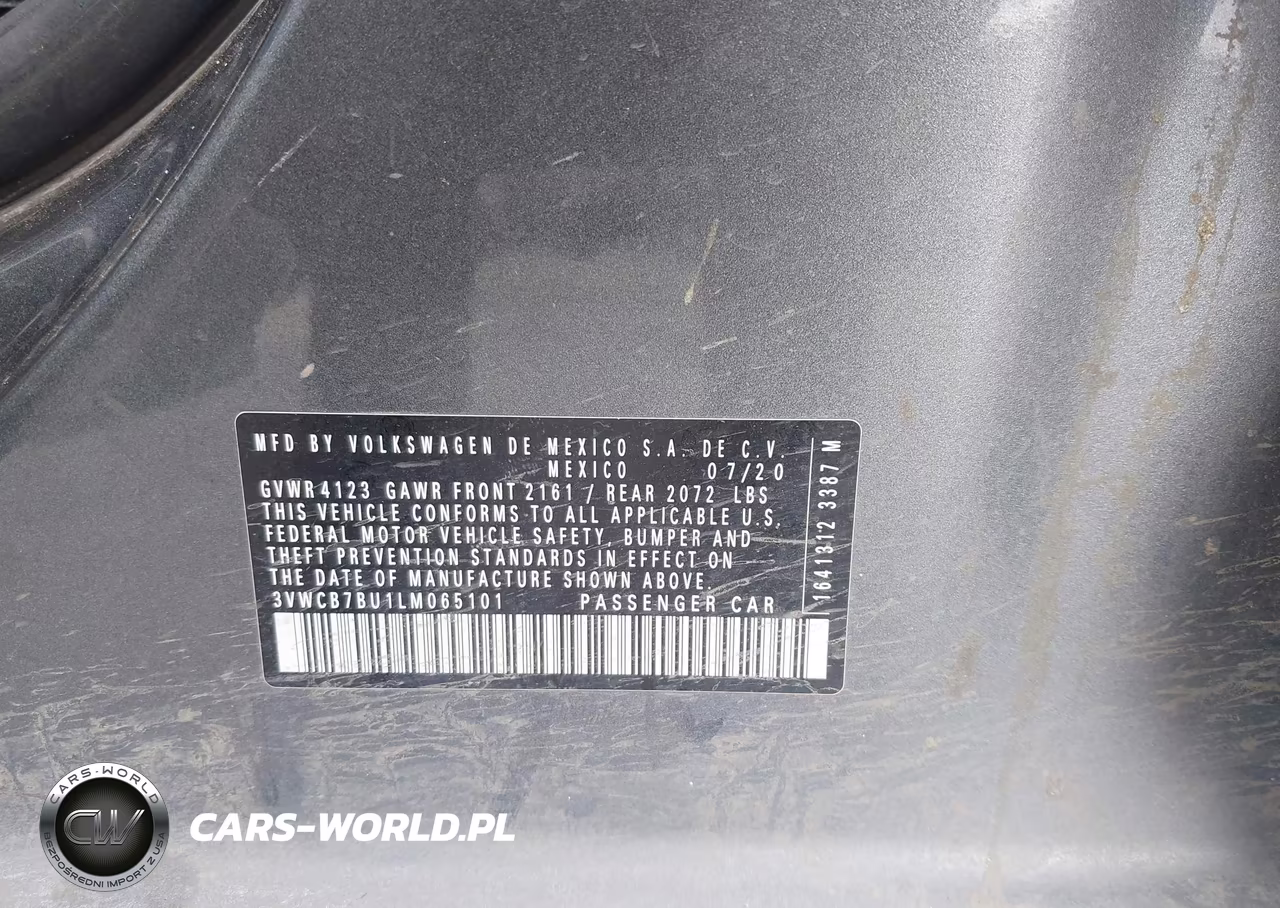 2020 Volkswagen Jetta 1.4T R-Line-1.4T S-1.4T Se VIN:3VWCB7BU1LM065101 - 9