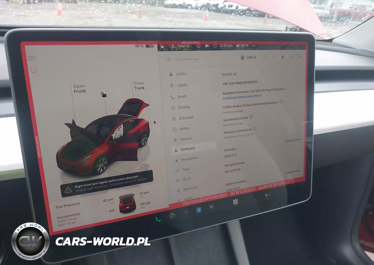 2023 Tesla Model Y Awd-Long Range Dual Motor All-Wheel Drive VIN:7SAYGAEE4PF682825 - 19
