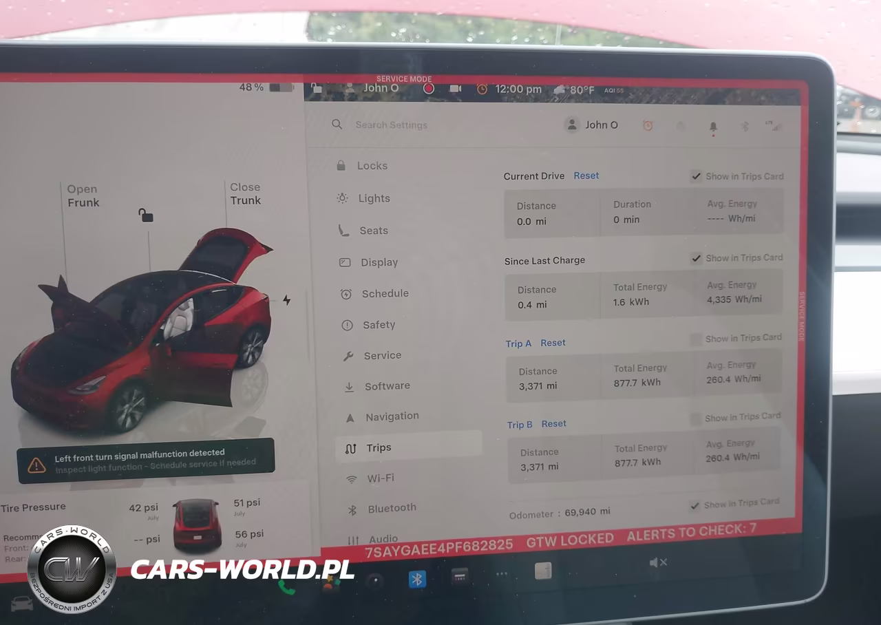 2023 Tesla Model Y Awd-Long Range Dual Motor All-Wheel Drive VIN:7SAYGAEE4PF682825 - 7