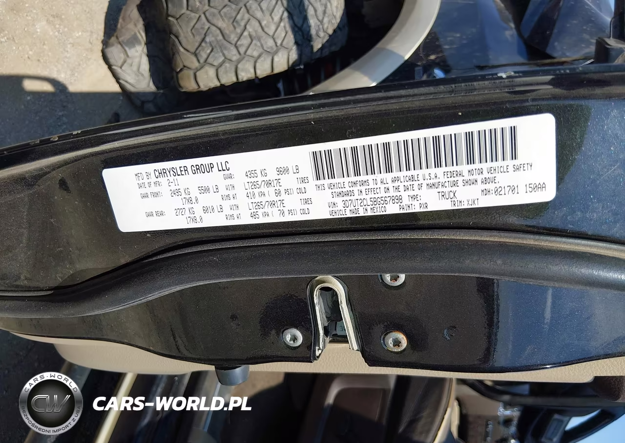 2011 Ram Ram 2500 Laramie Longhorn VIN:3D7UT2CL5BG567898 - 9