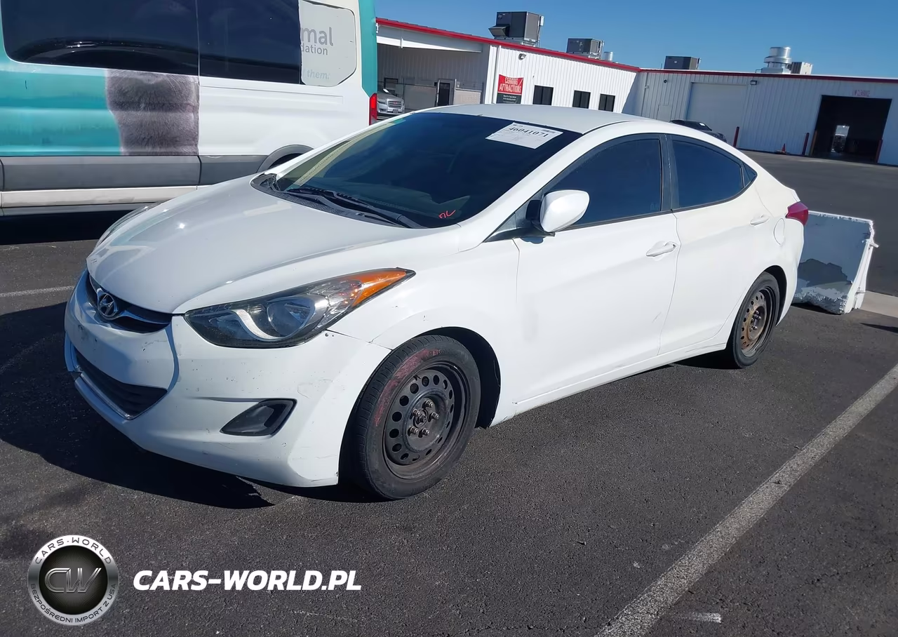 2012 Hyundai Elantra Gls VIN:5NPDH4AE4CH135730 - 2