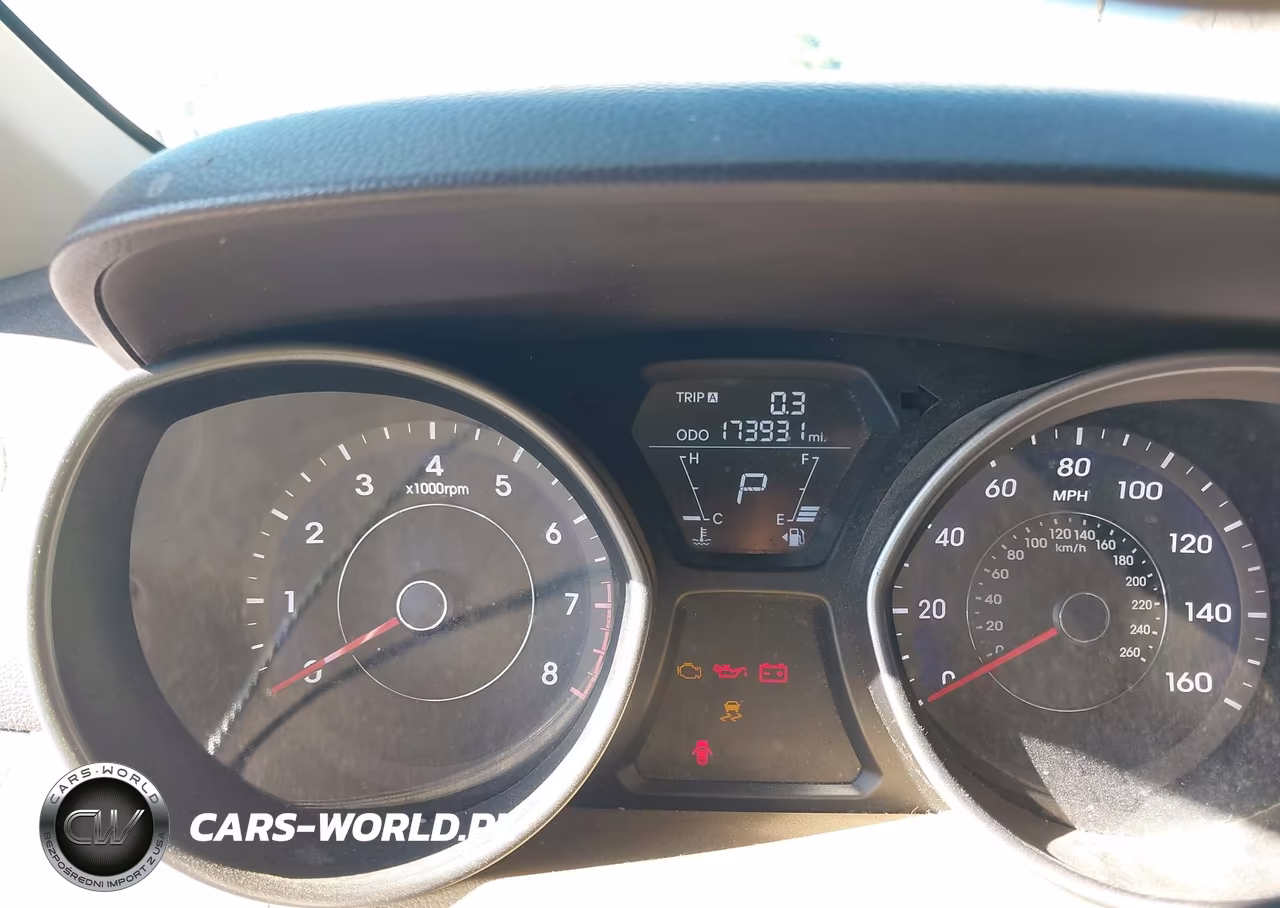 2012 Hyundai Elantra Gls VIN:5NPDH4AE4CH135730 - 7
