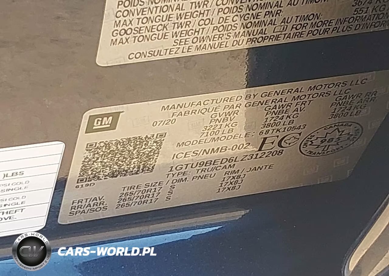 2020 GMC Sierra 1500 Sle VIN:1GTU9BED6LZ312208 - 9