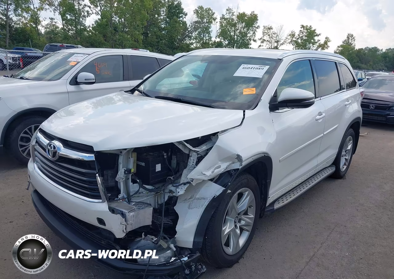 2016 Toyota Highlander Limited V6 VIN:5TDYKRFH5GS185930 - 2