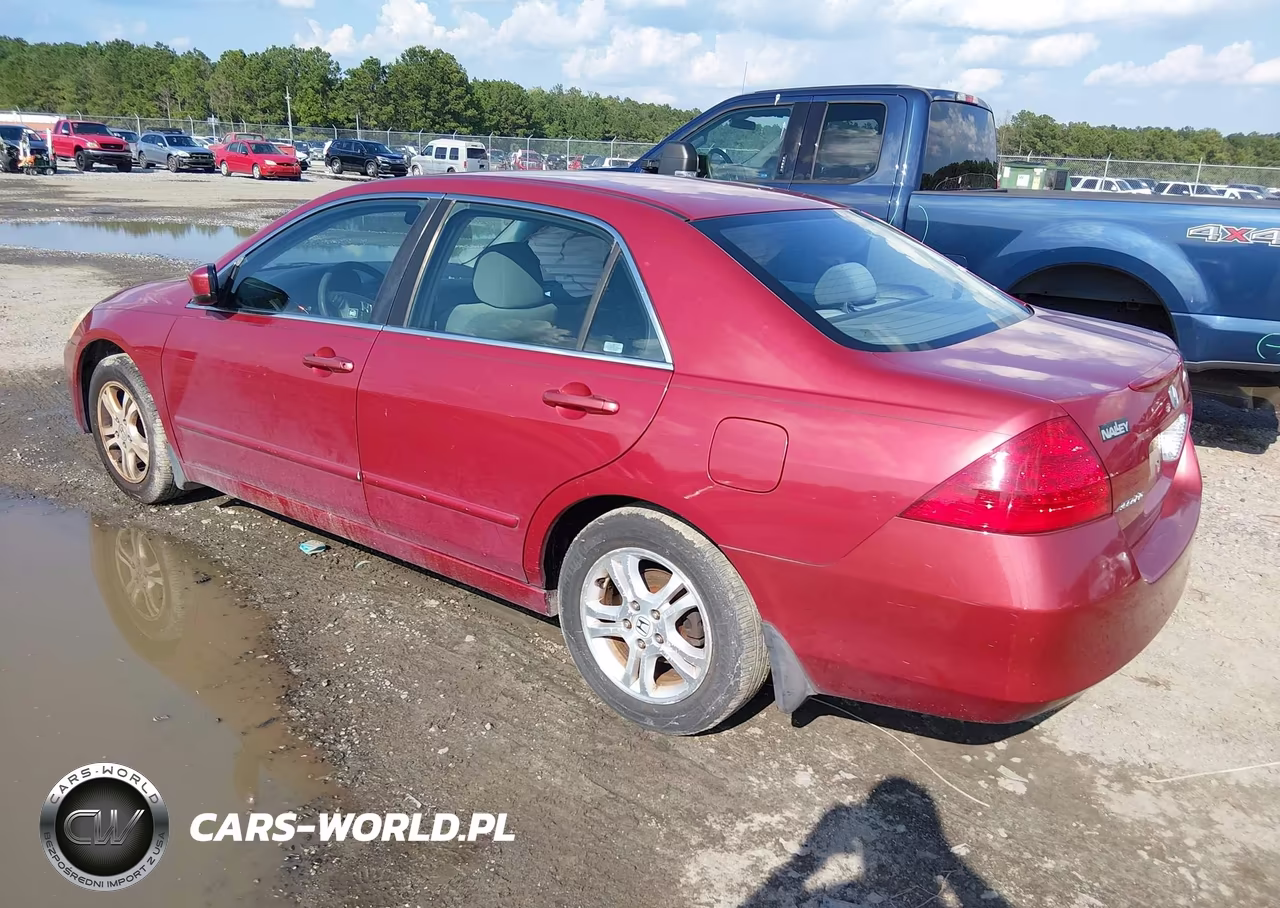 2007 Honda Accord 2.4 Se VIN:1HGCM563X7A147688 - 3