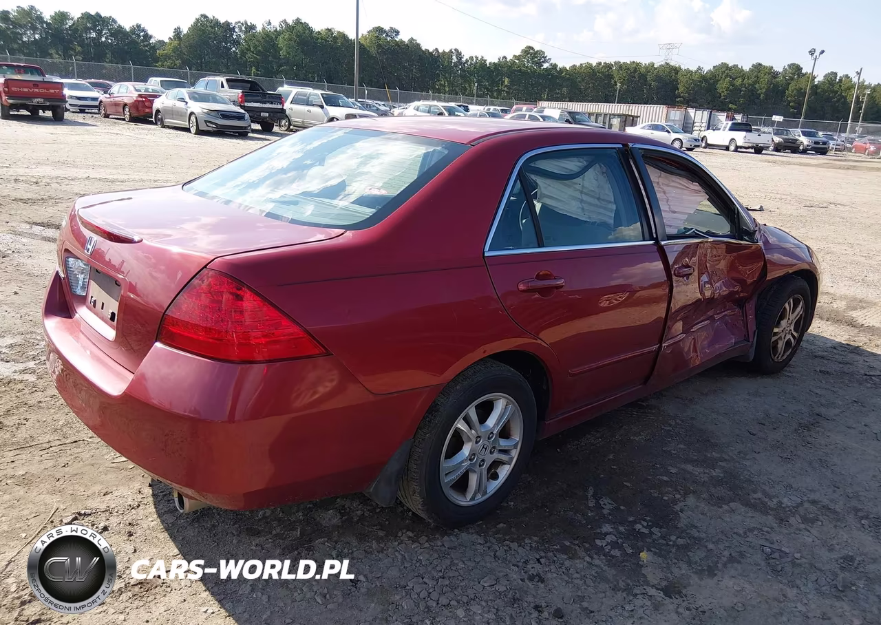 2007 Honda Accord 2.4 Se VIN:1HGCM563X7A147688 - 4