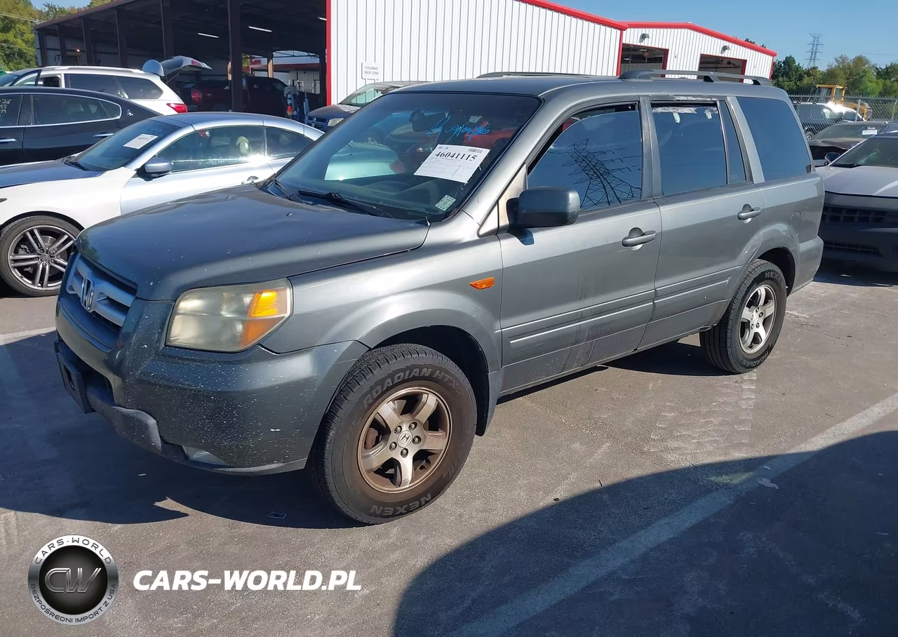 2007 Honda Pilot Ex-L VIN:5FNYF28617B001174 - 2