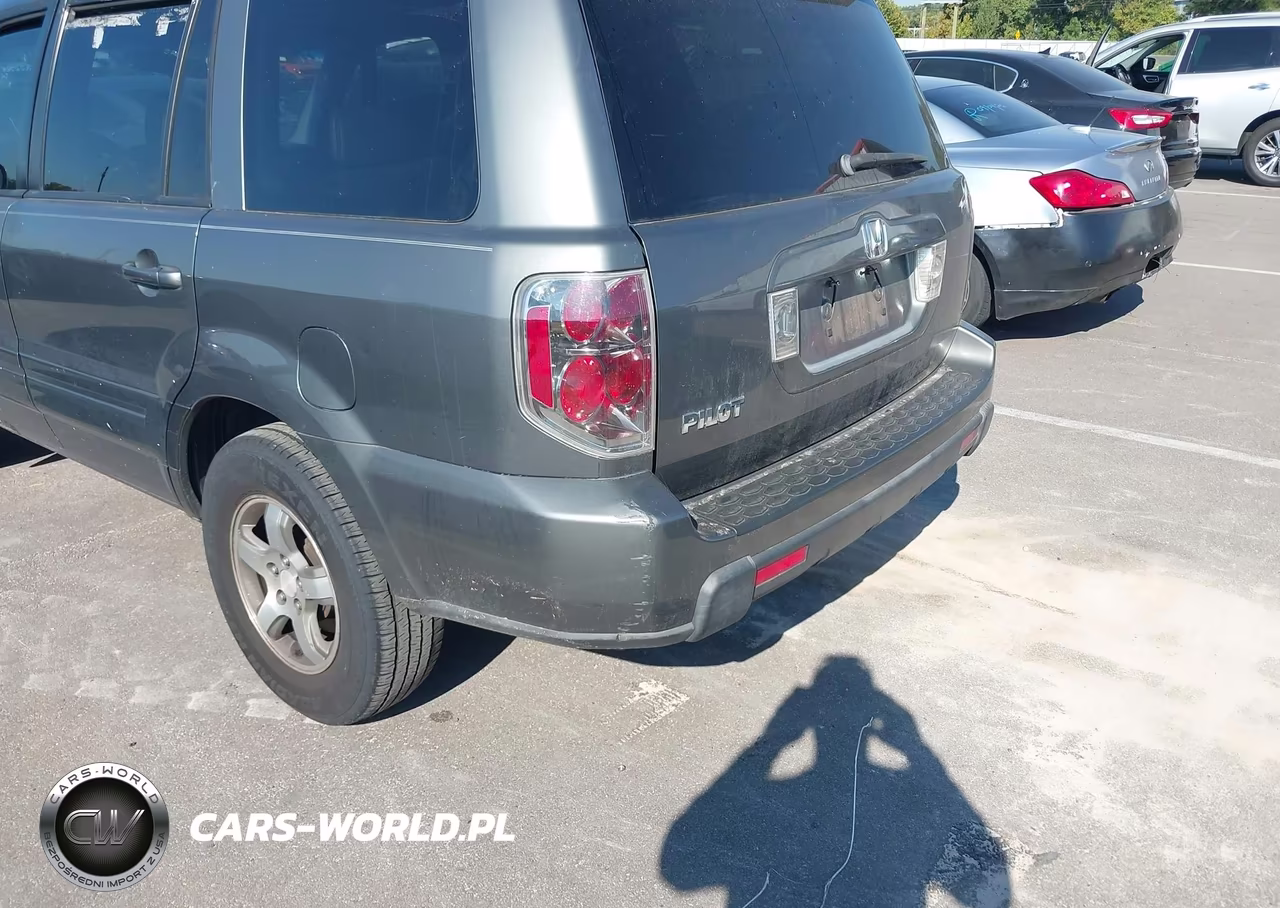 2007 Honda Pilot Ex-L VIN:5FNYF28617B001174 - 6