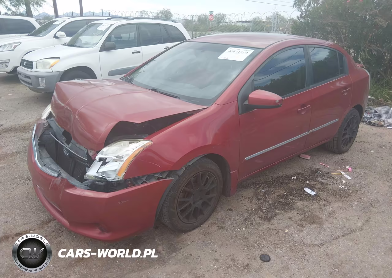 2012 Nissan Sentra 2.0 S VIN:3N1AB6AP1CL625546 - 2