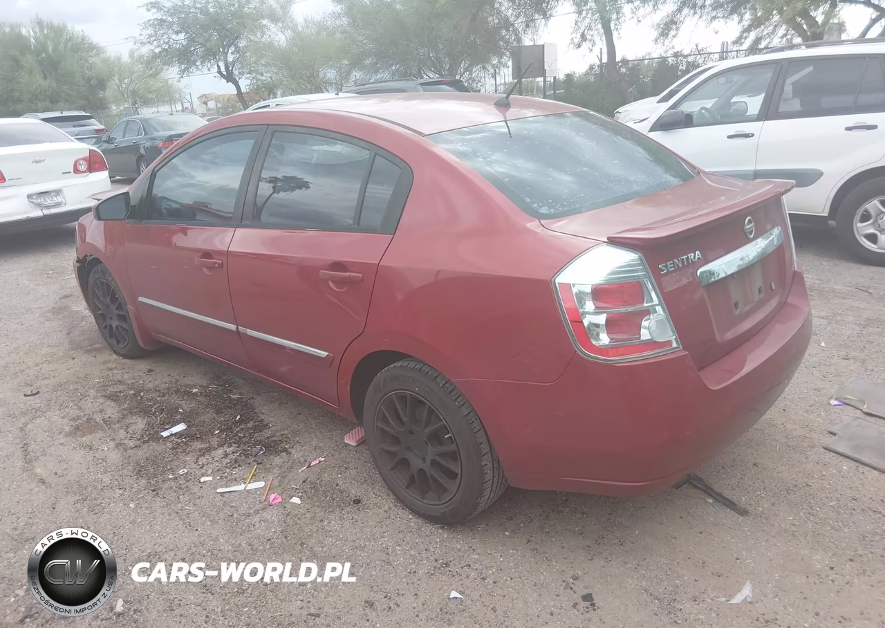 2012 Nissan Sentra 2.0 S VIN:3N1AB6AP1CL625546 - 3